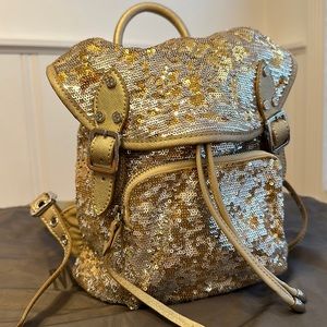 EUC MZ Wallace Sequin Lena Mini Backpack
